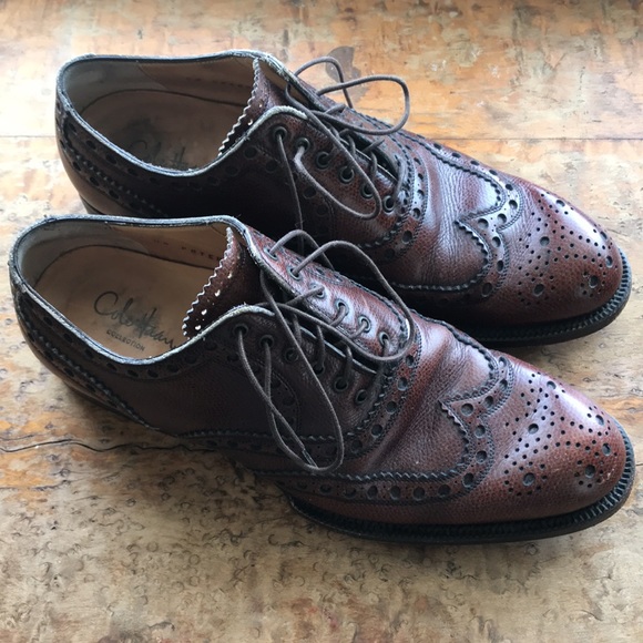 Cole Haan Shoes | Cole Haan \u0026 Nike Brogues Mens US Size 8.5 | Color: Brown | Size: 8.5 | Kahiki78's Closet